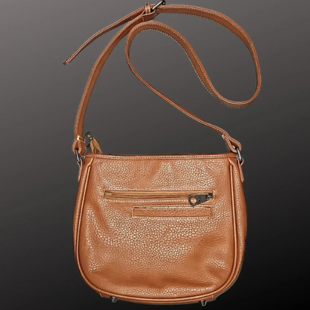 Montana West Feather and Fringe Brown Shoulder Bag Purse - Picture 2 of 6